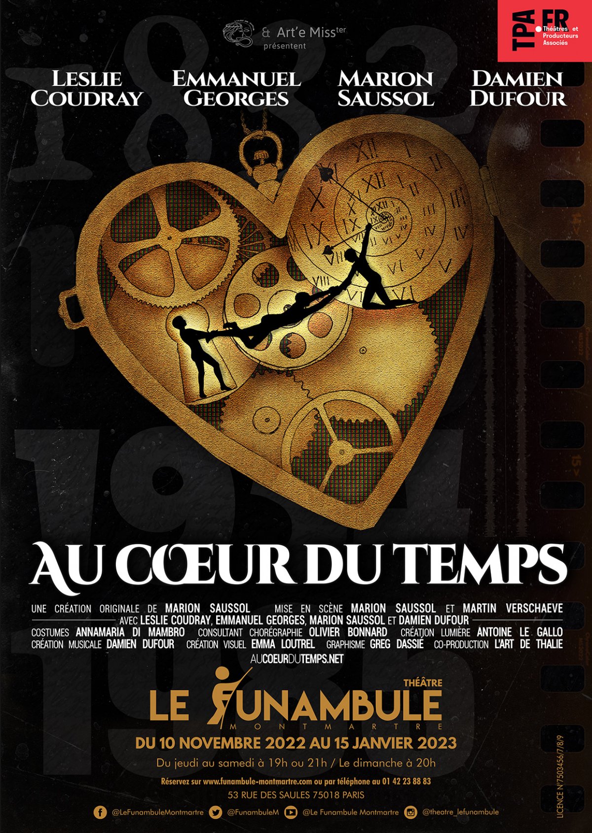 Affiche Au Cœur du temps