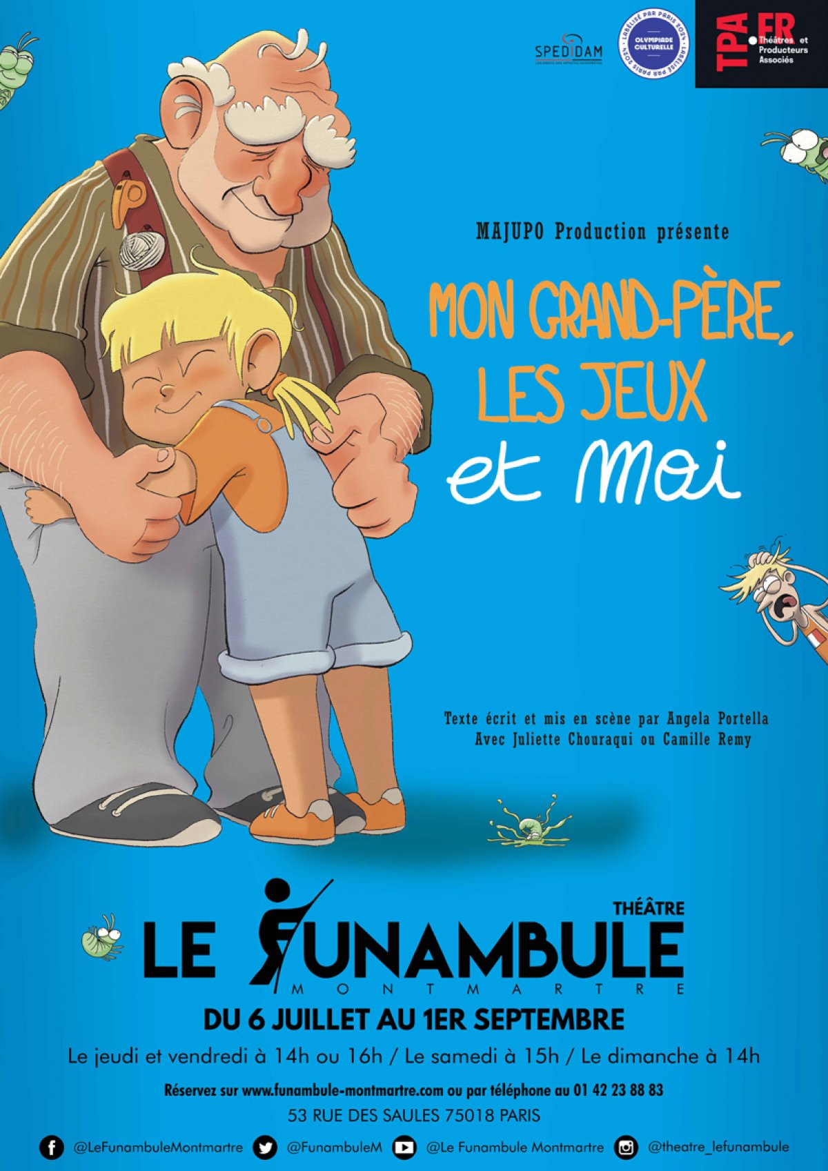 Affiche Mon grand-père, les jeux et moi