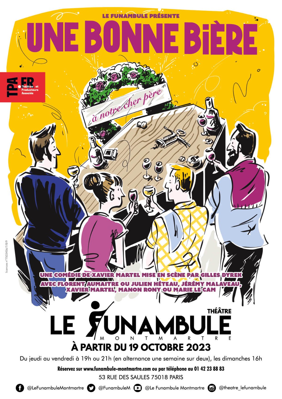 Affiche Une Bonne bière