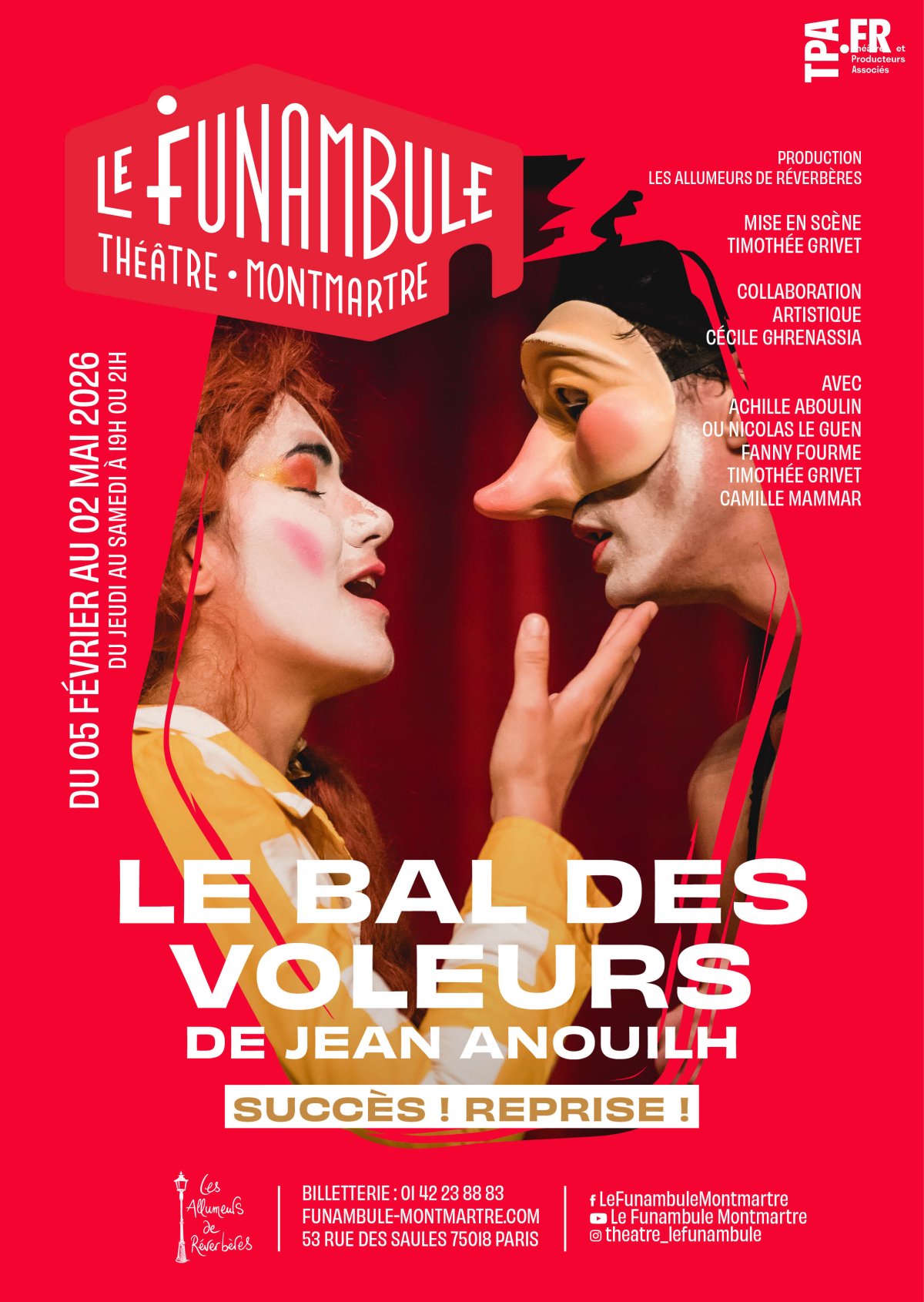 Affiche LE BAL DES VOLEURS