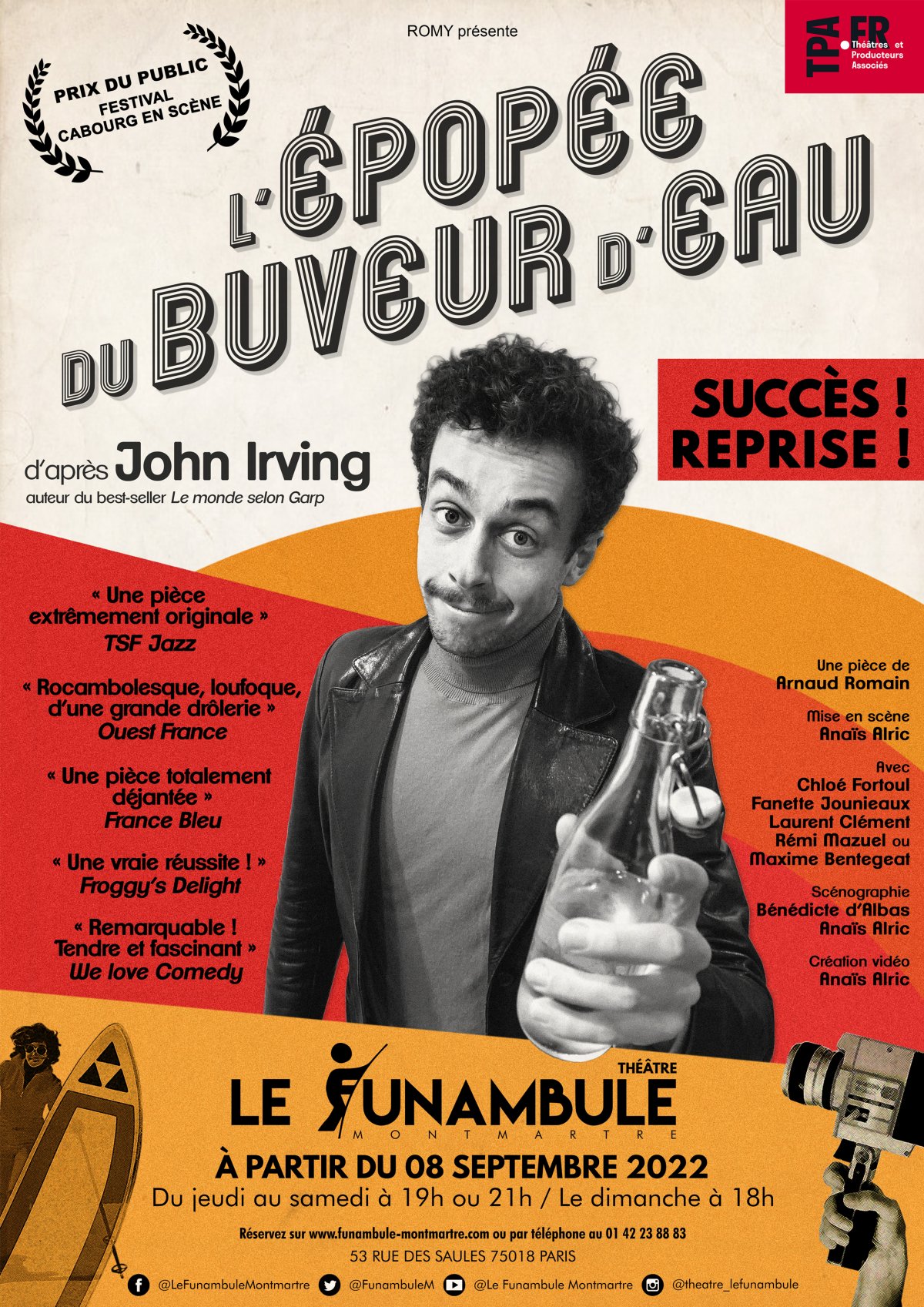 Affiche L'Épopée le buveur d'eau