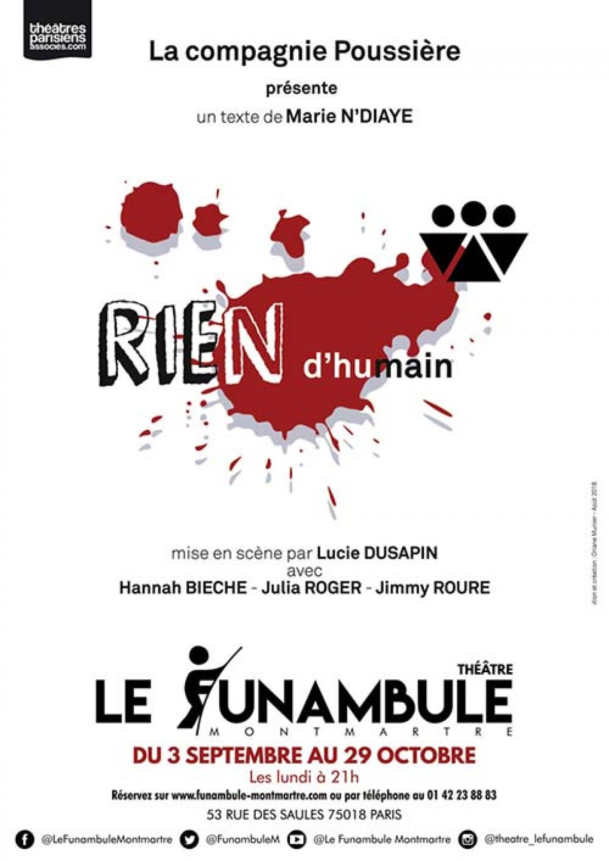 Affiche RIEN D'HUMAIN