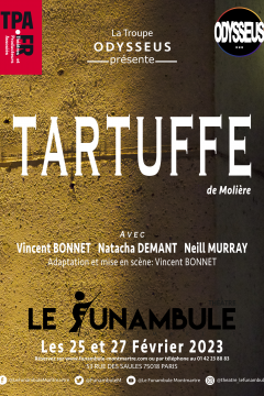 Le Tartuffe à 3 comédiens