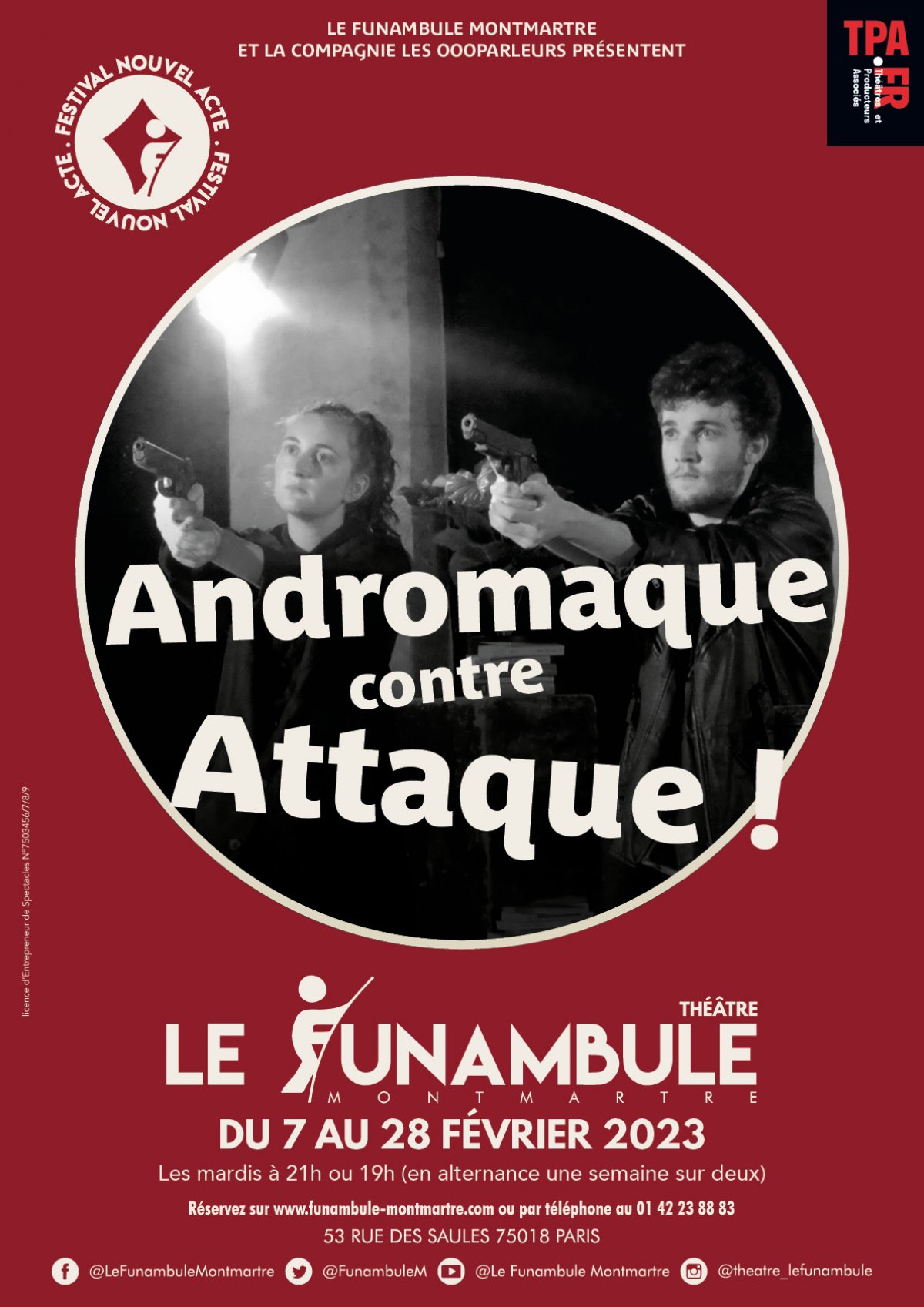 Affiche Andromaque Contre Attaque