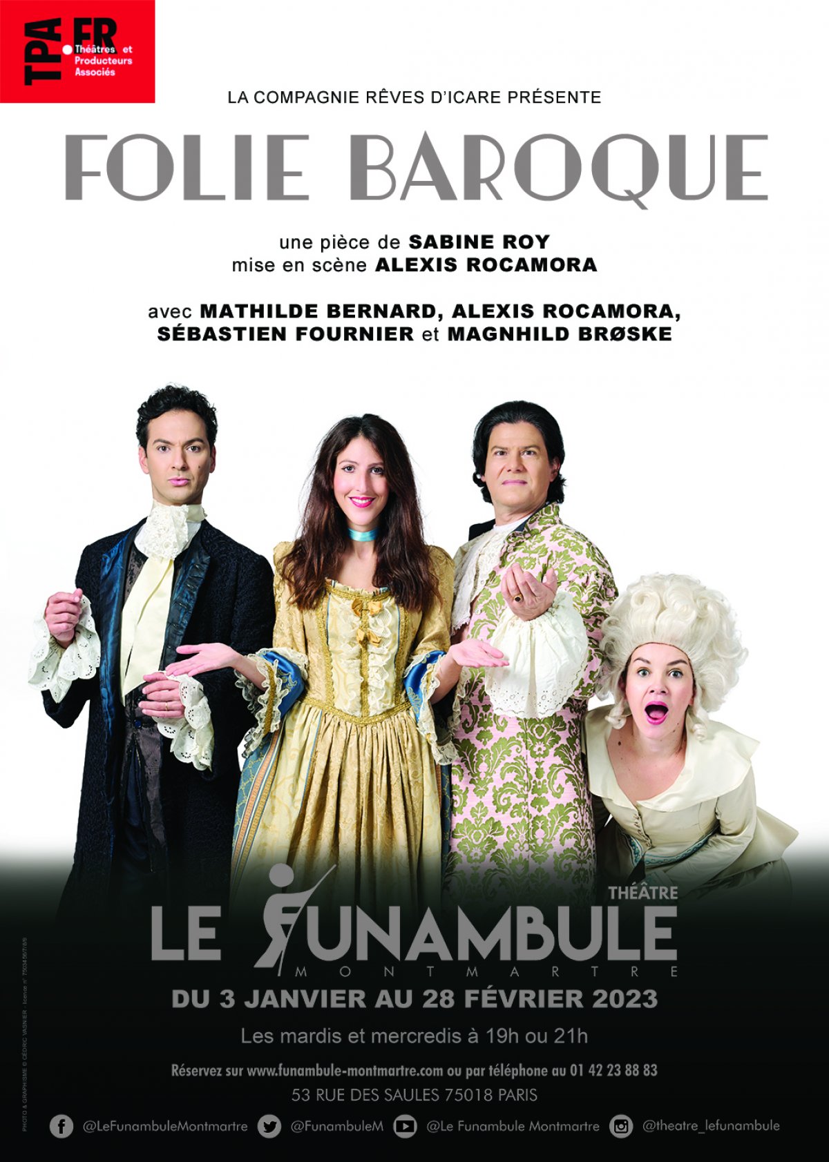 Affiche Folie Baroque