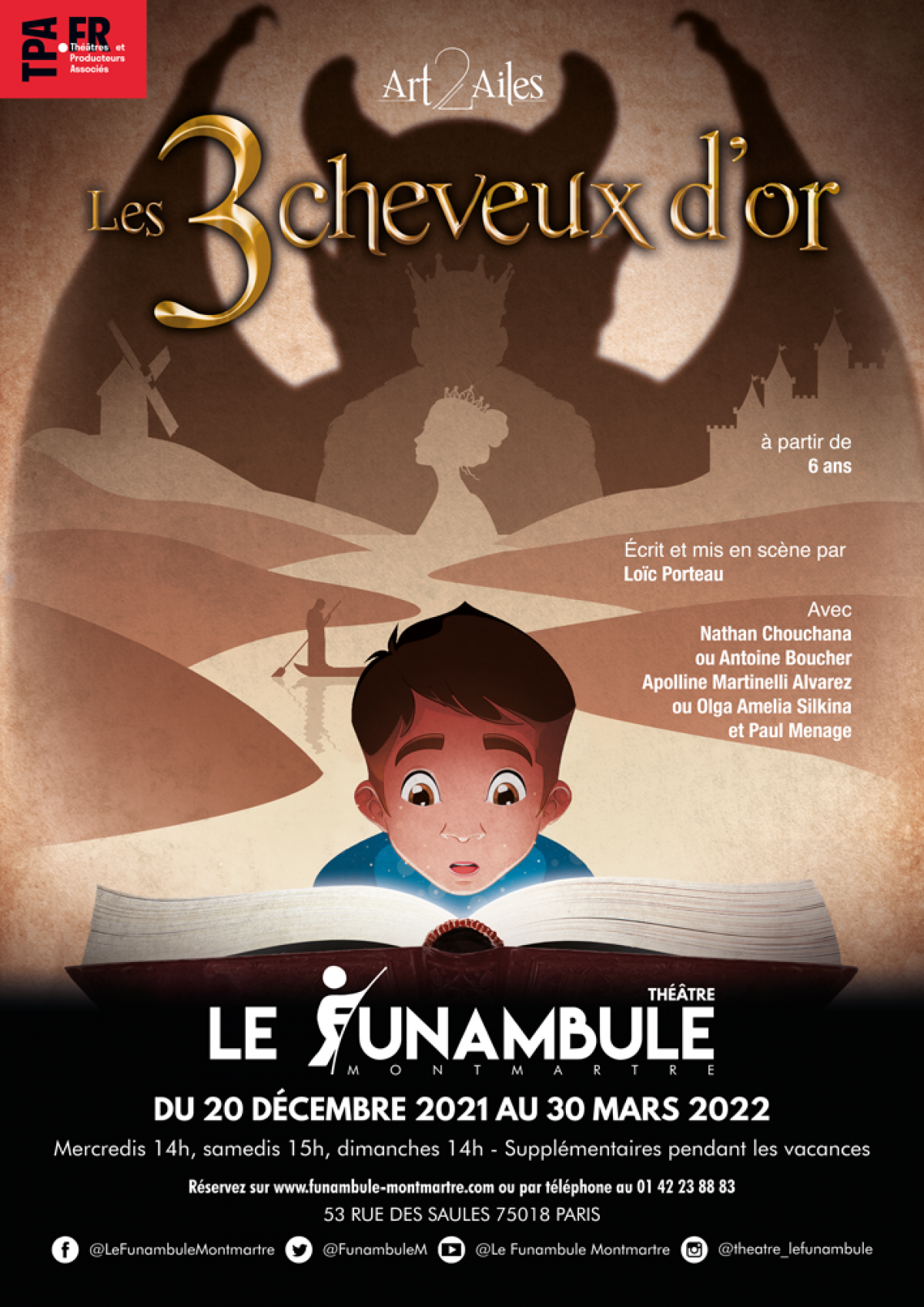 Affiche Les 3 cheveux d’or
