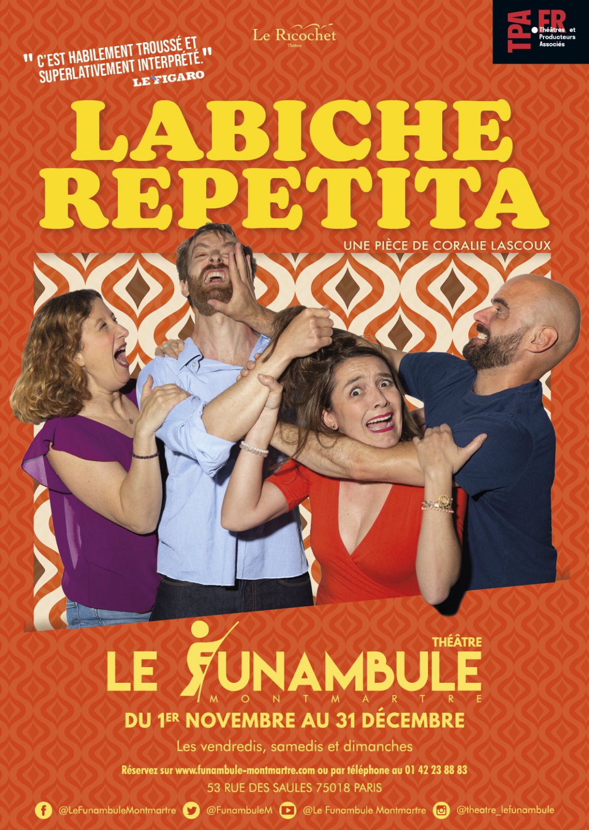 Affiche LABICHE REPETITA