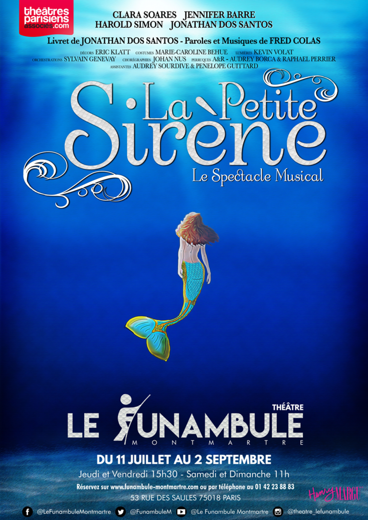 Affiche La petite sirène