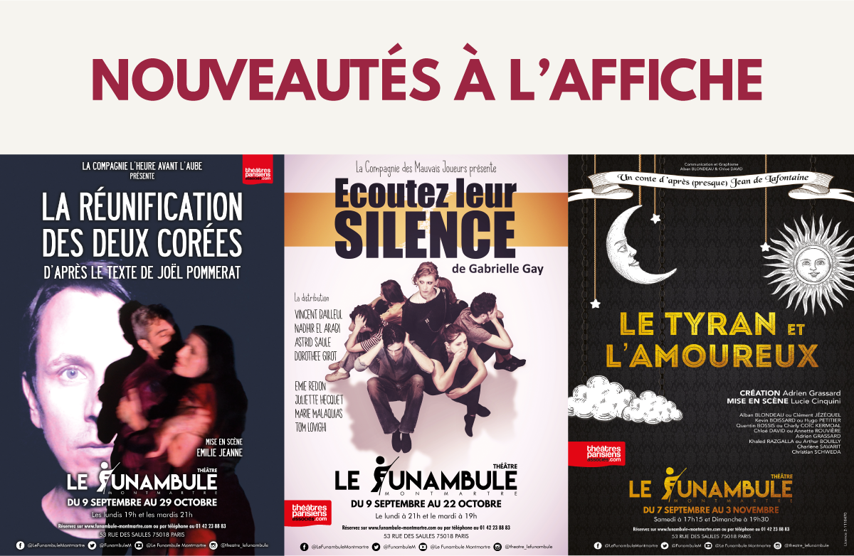 Les nouveautés à l'affiche pour la rentrée 2019