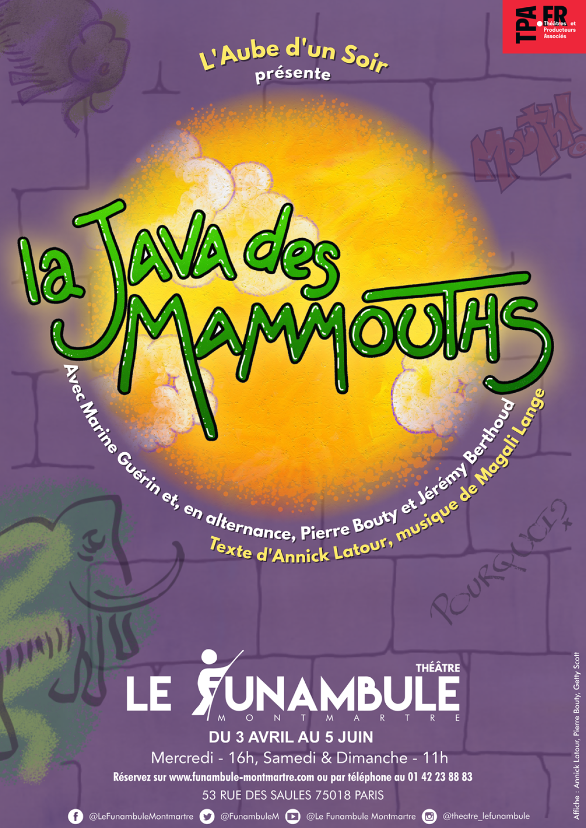 Affiche La Java des mammouths