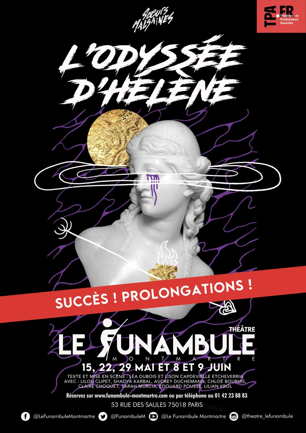Affiche L'odyssée d'Hélène