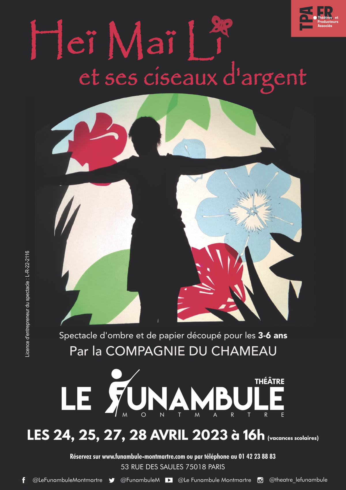 Affiche Heï Maï Li et ses ciseaux d'argent