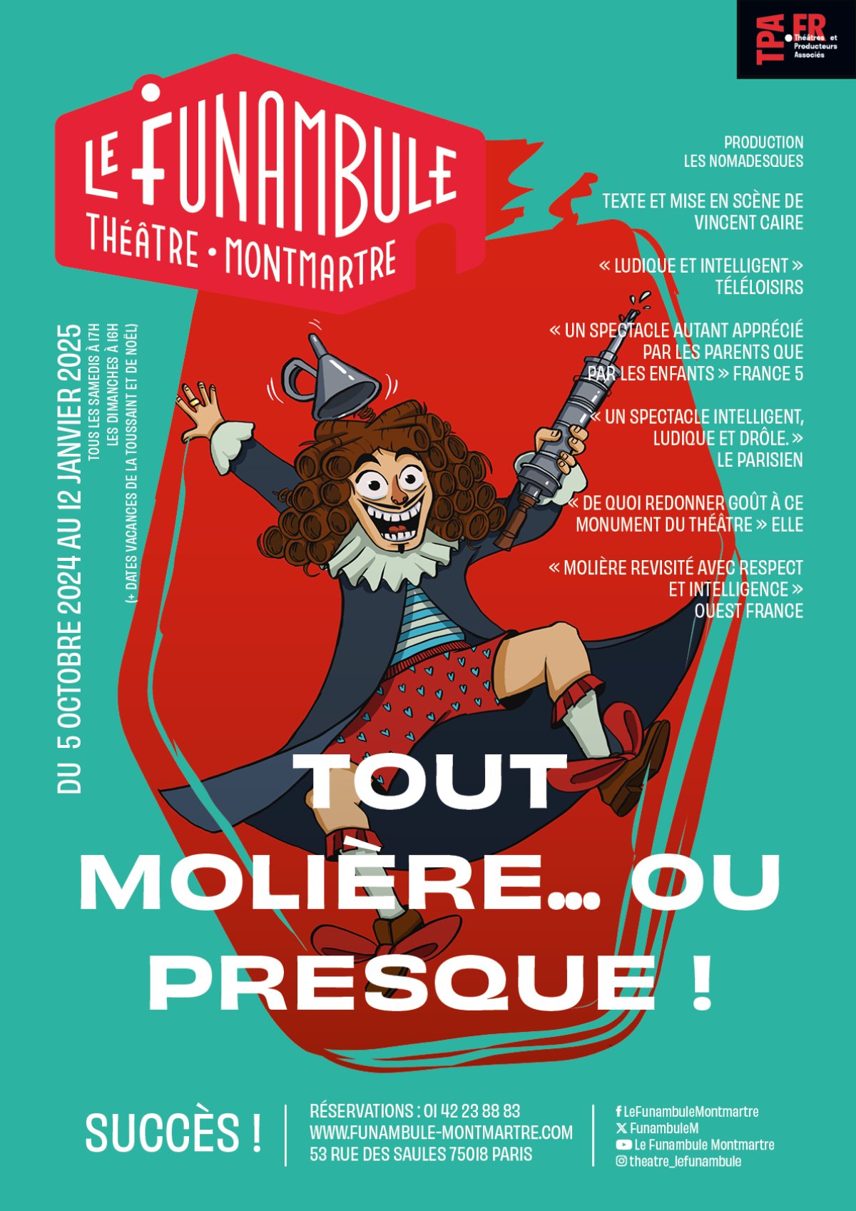 Affiche Tout Molière ou presque