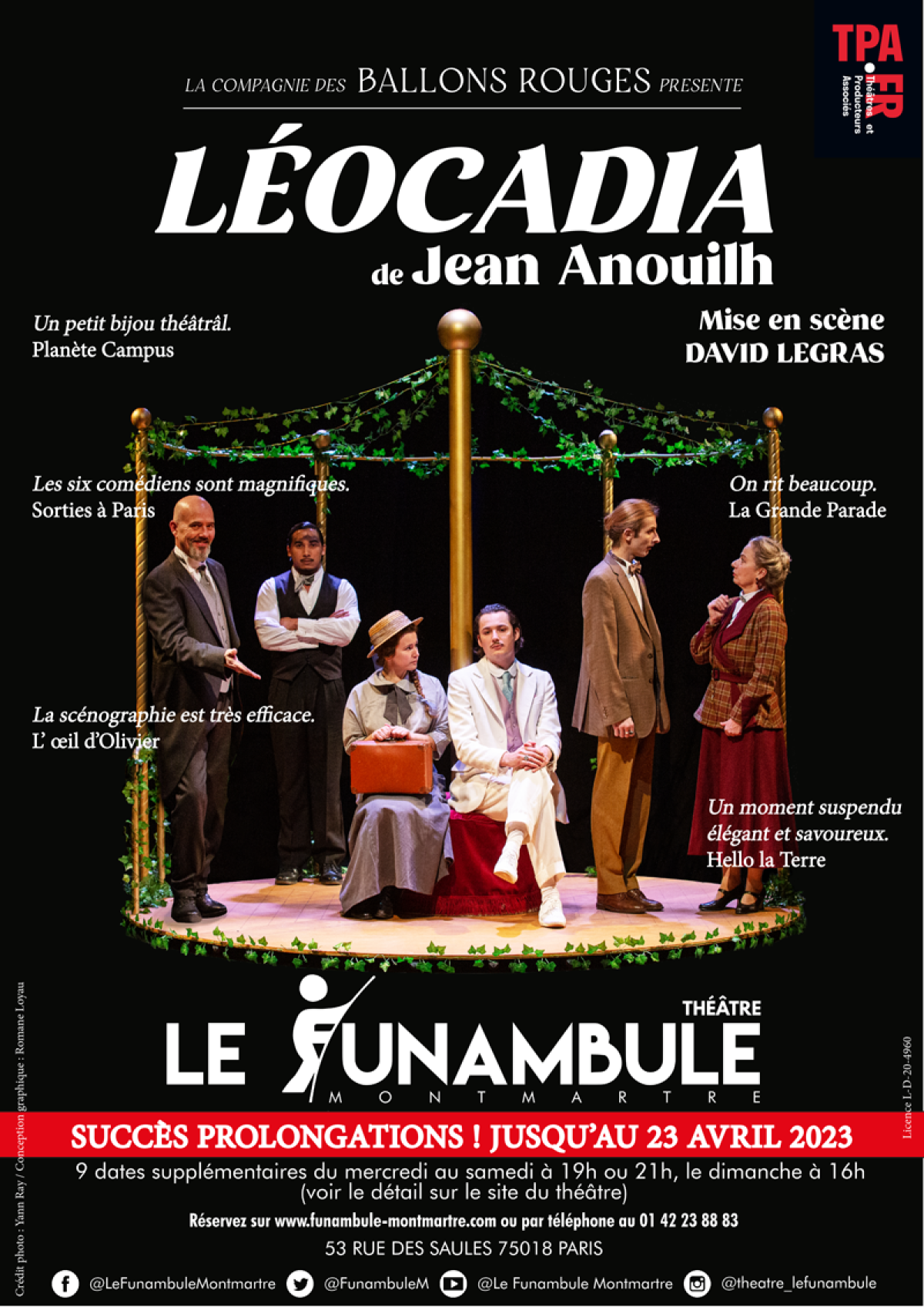Affiche Léocadia