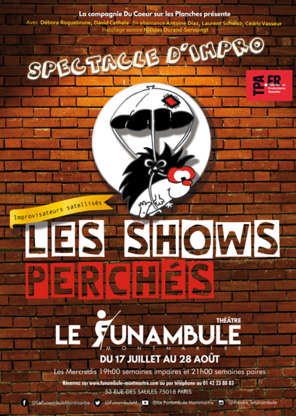 Affiche Les Shows Perchés