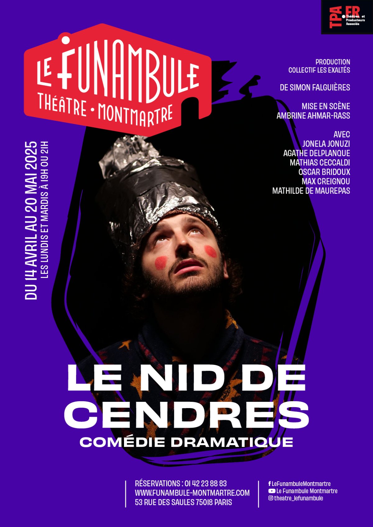 Affiche Le nid de cendres