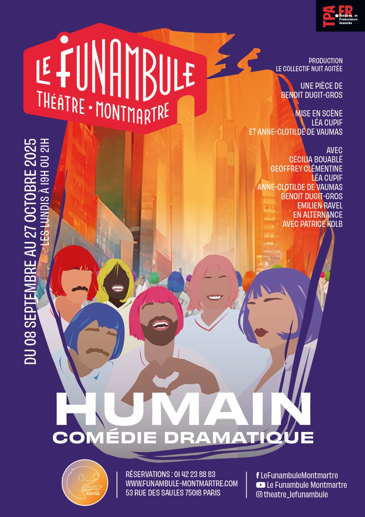 Affiche HUMAIN