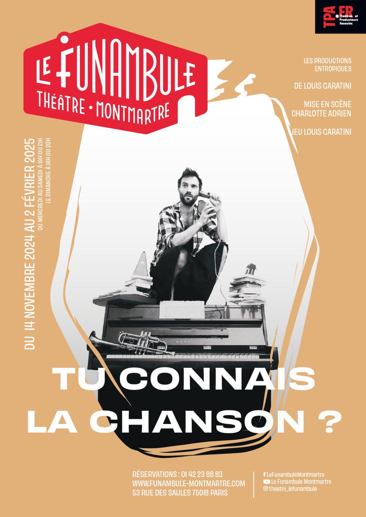 Affiche Tu connais la chanson ? 